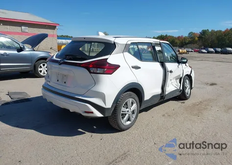 2022 Nissan Kicks S Xtronic Cvt z USA, uszkodzony, nr VIN 3N1CP5BVXNL531668